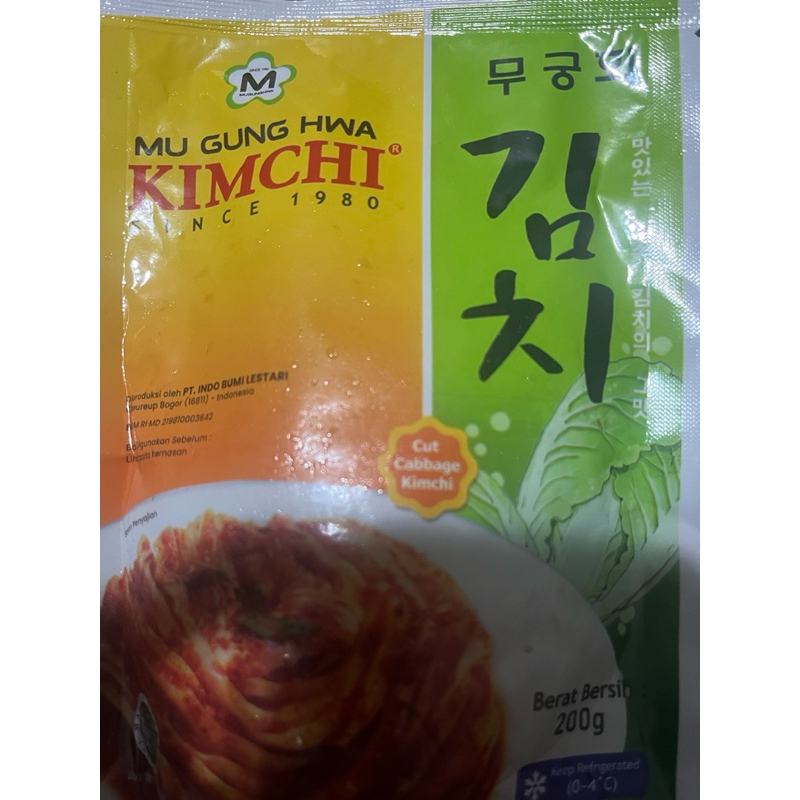 

Kimchi halal 200 GR