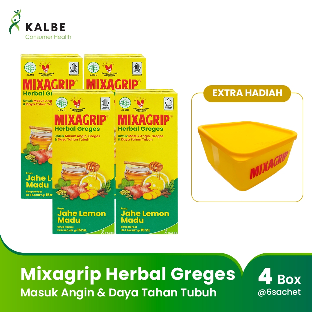 Mixagrip Greges [4 Box] + Lunch Box Mixagrip