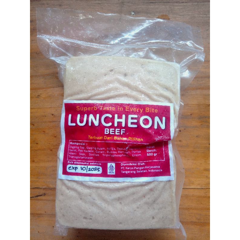

Luncheon Sapi 500 Gram (HALAL)