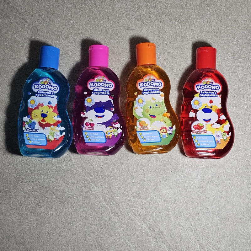 KODOMO Shampoo & Conditioner Sabun Mandi Kodomo Bodywash 200ml Wings