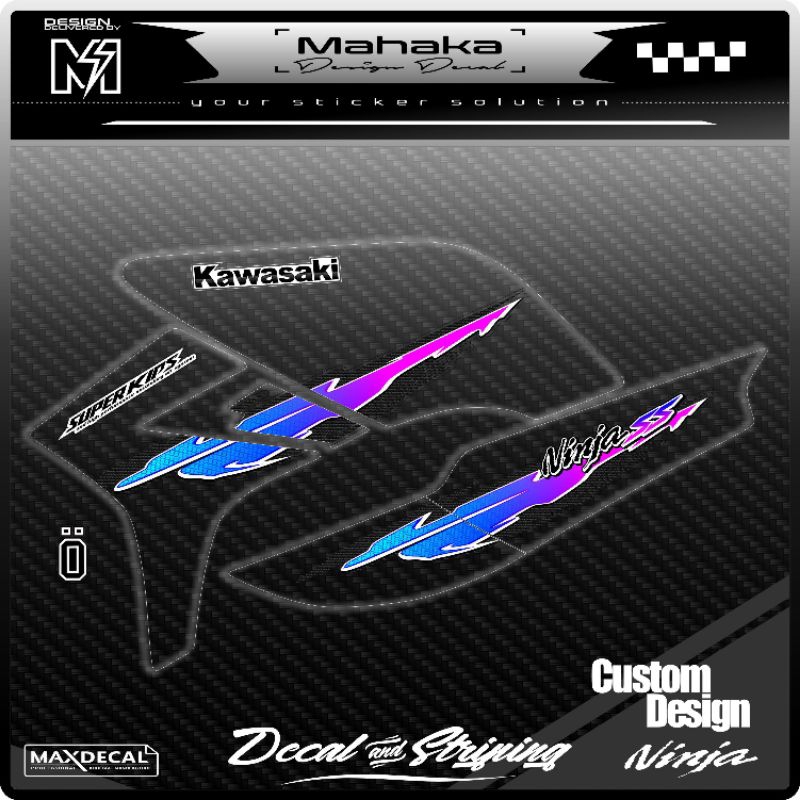 Striping decalkits ninja rr ninja ss ninja krr ninja ssr custom