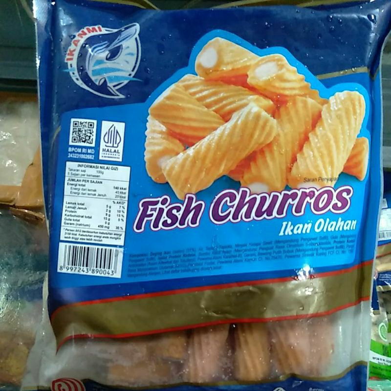 

ikanmi fish churros 450gr