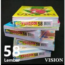 

Buku Tulis Vision Isi 58 Lembar