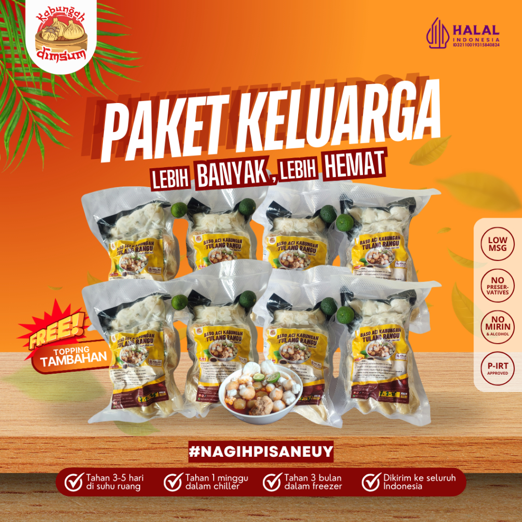 

KABUNGAH BASO ACI TULANG RANGU PAKET HEMAT BAKSO ACI HALAL | MAKANAN INSTAN BAKSO ACI PEDAS