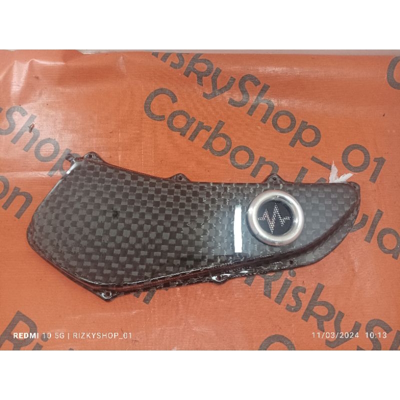 cover filter slim aerox new carbon kevlar