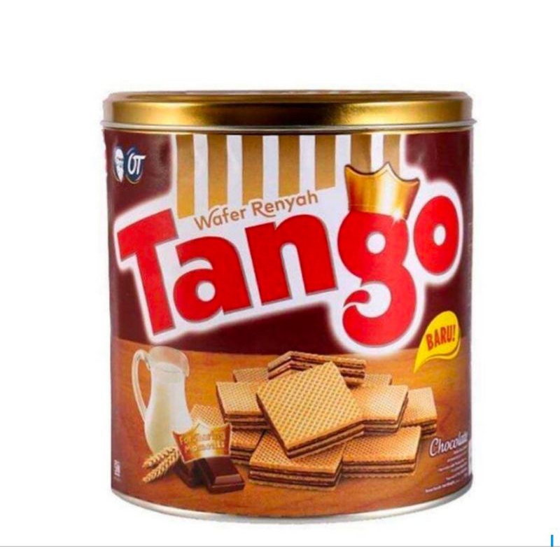 

Tango Wafer Coklat 240gr Kaleng