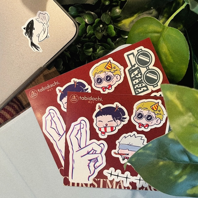 

[GIFT] CHRISTMAS BUNDLE STICKERS - JJK | tabidachi