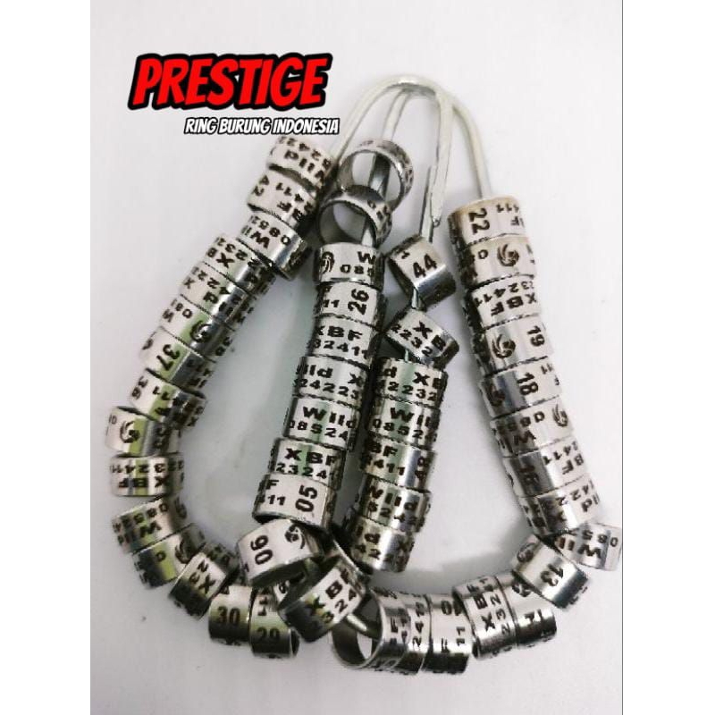 RING MERPATI BAJA LASER TANGGUNG BISA COSTUM NAMA NO HP NO URUT DLL