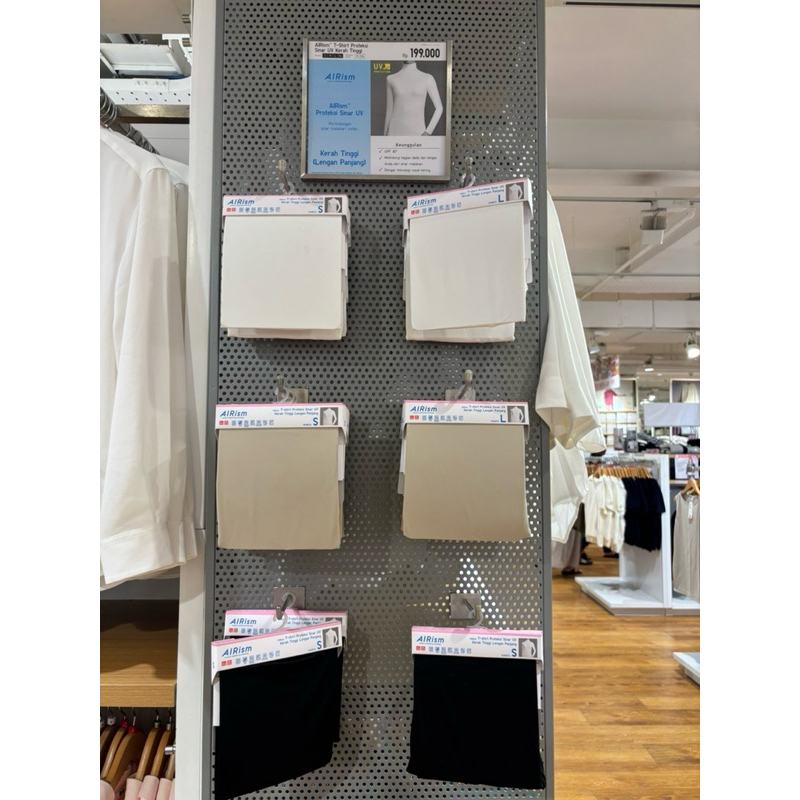 UNIQLO AIRISM MANSET ORIGINAL 100%