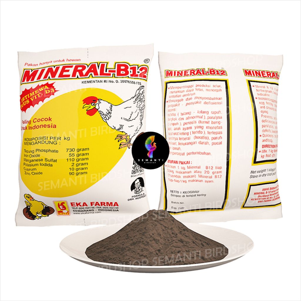 JUAL MINERAL B12 MINERAL-B12 DAN ULTRA MINERAL PREMIX PAKAN MAKANAN TAMBAHAN AYAM BEBEK ITIK KAMBING