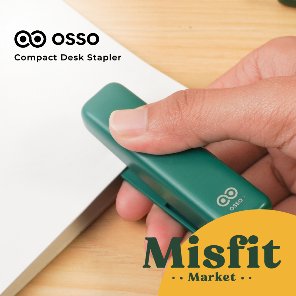 

OSSO Compact Desk Stapler Jepretan Kertas Dokumen Staples