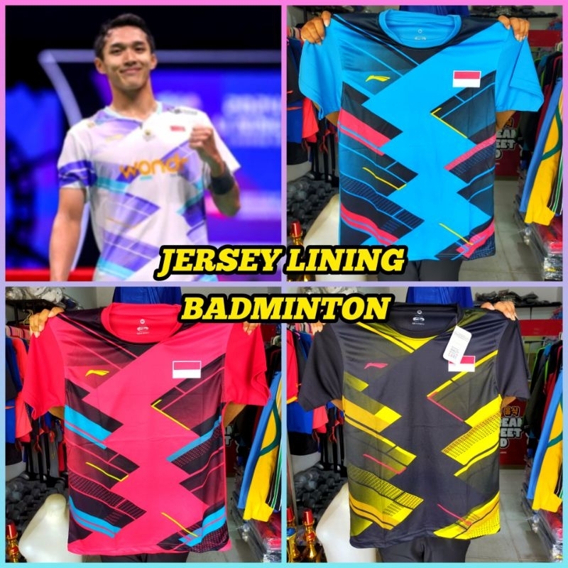 JERSEY KAOS BADMINTON LINING