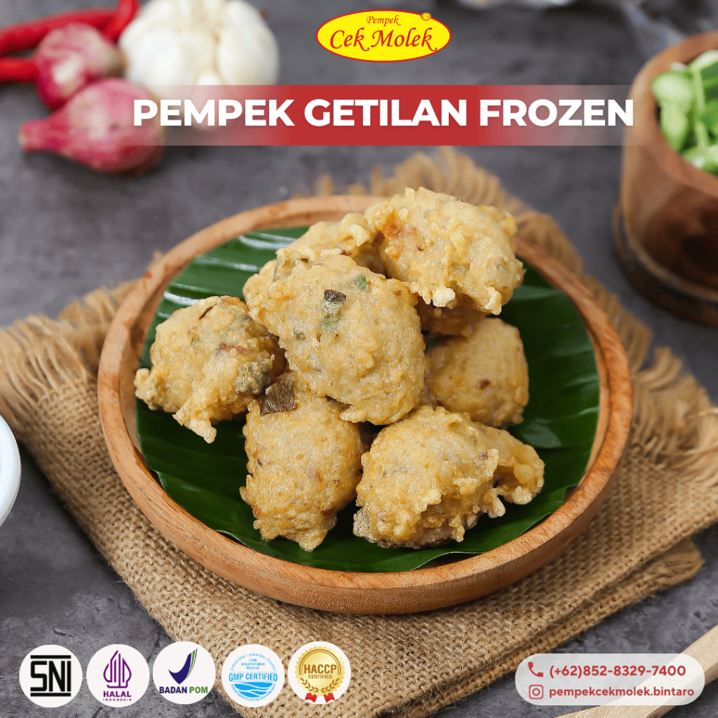 

Pempek Cek Molek Getilan Frozen