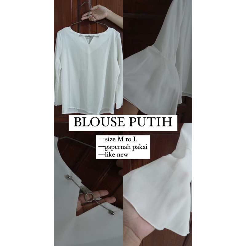 PL BLOUSE PUTIH