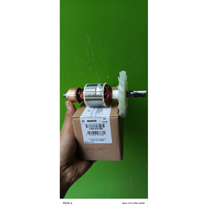 Angker armature bosch gks 140 for mesin serkel circular saw