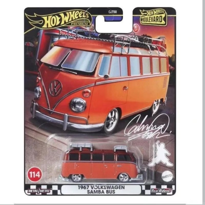 Volkswagen Samba Bus Hot Wheels Boulevard