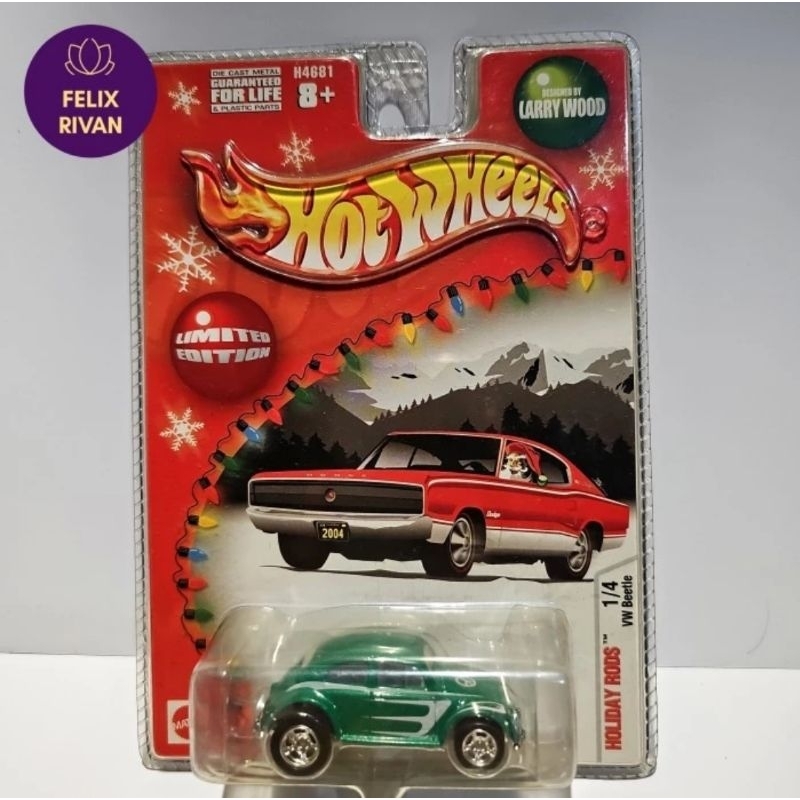 Hot Wheels Volkswagen VW Bug  Holiday Rods