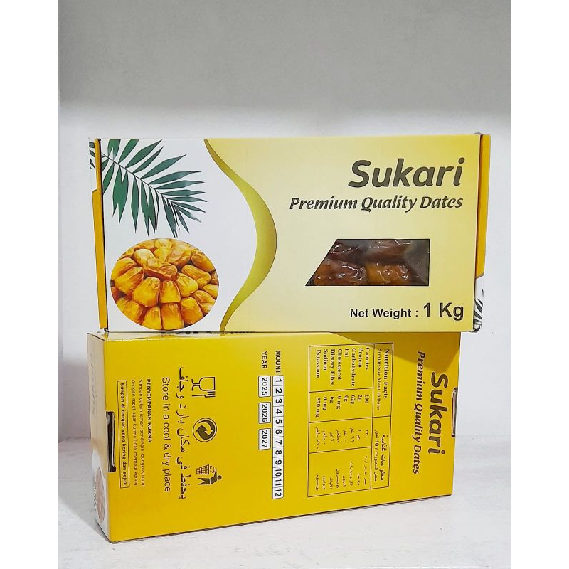 

KURMA SUKKARI PREMIUM 1 KG || KURMA RAJA || oleh-oleh haji umroh