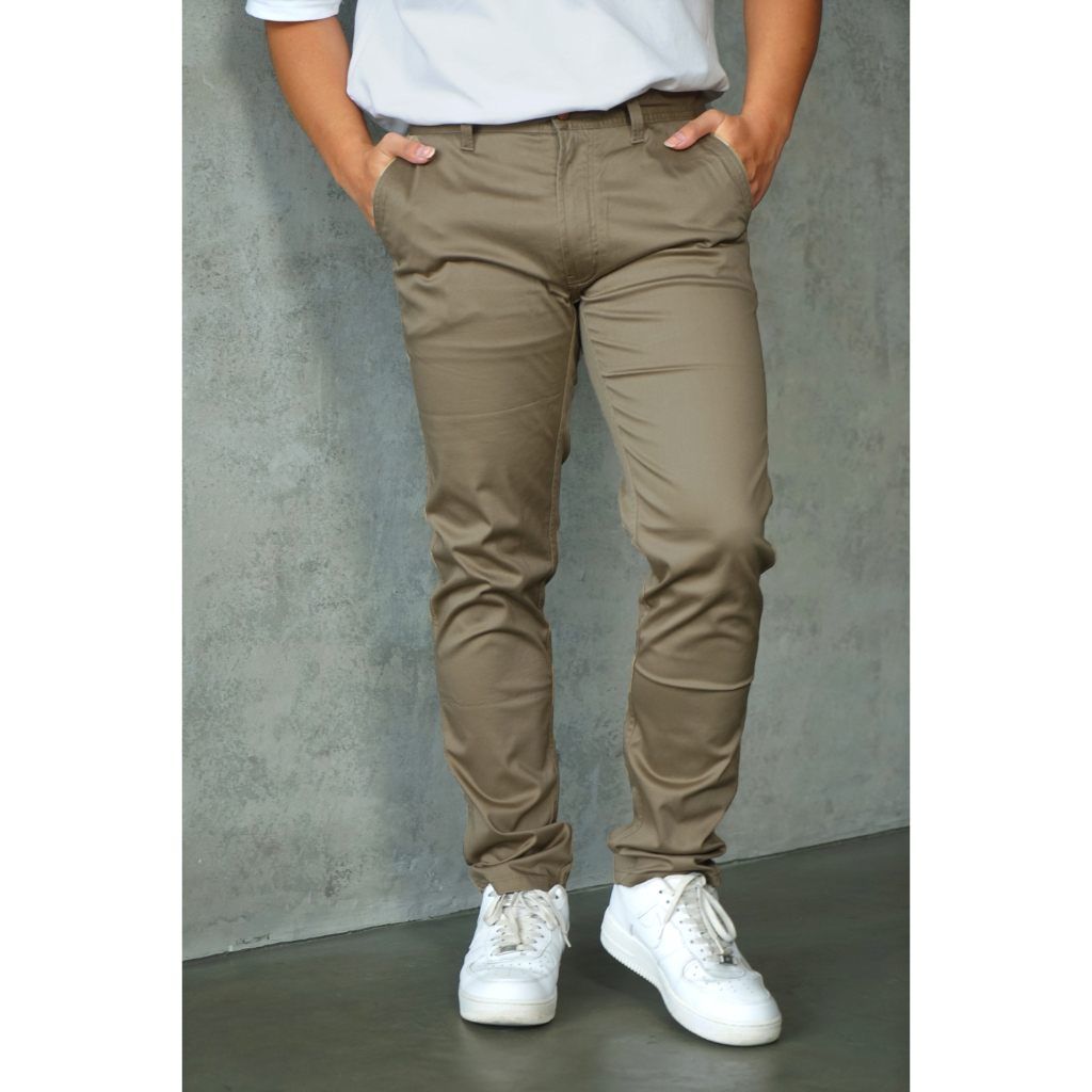 FOREX Chinos Plus Panjang Pria Regular Fit Stretch