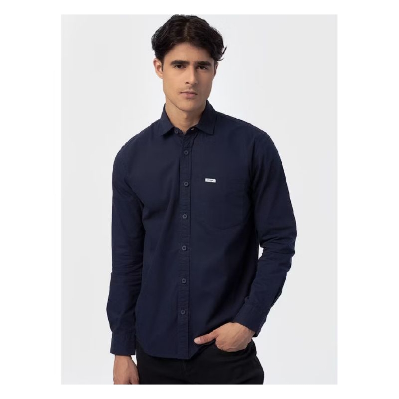 Kemeja Wrangler CAL 05P24 Navy