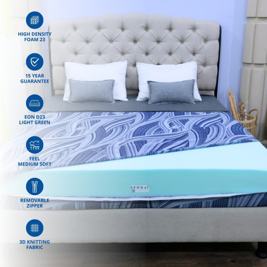 Kasur Busa Inoac Yukata SPONJI 25cm Garansi 15 Tahun D23 Murah Kuat dan Awet