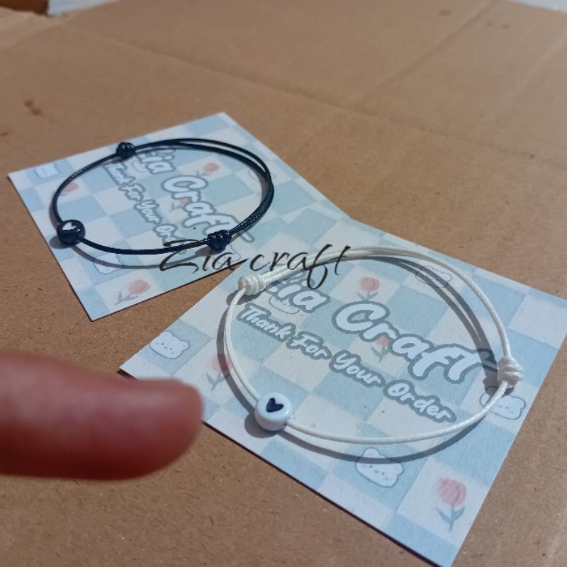 2pcs gelang couple love / gelanv couple bestie / gelang couple pasangan / gelang couple