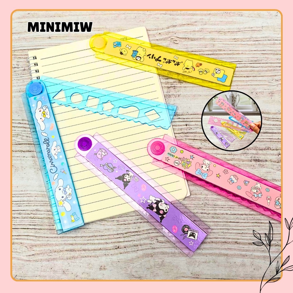 

PENGGARIS LIPAT 30 CM SANRIO PGG-1624 RULER CM MM UKUR ANAK LUCU ALAT TULIS PERLENGKAPAN KANTOR SEKOLAH MURAH