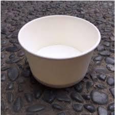 Paper Bowl 800-650 ML / Rice Bowl / Mangkok Kertas / Mangkuk Nasi / Bowl Putih Polos Kemasan Makanan