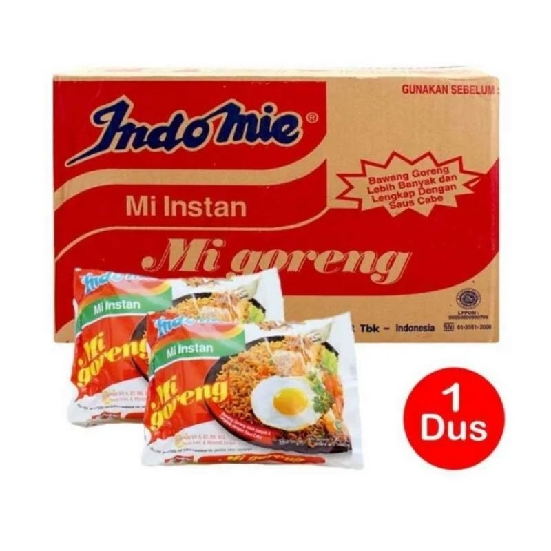 

Indomie Mi Instan Goreng 3 DUS