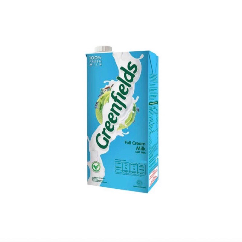 

Greenfields UHT Full Cream Milk 1000 ml - Susu