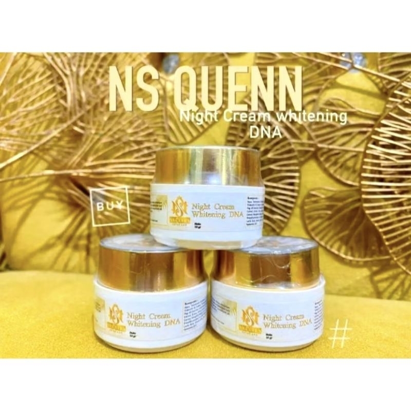 NS QUEEN ~ Night Cream Whitening DNA Salmon