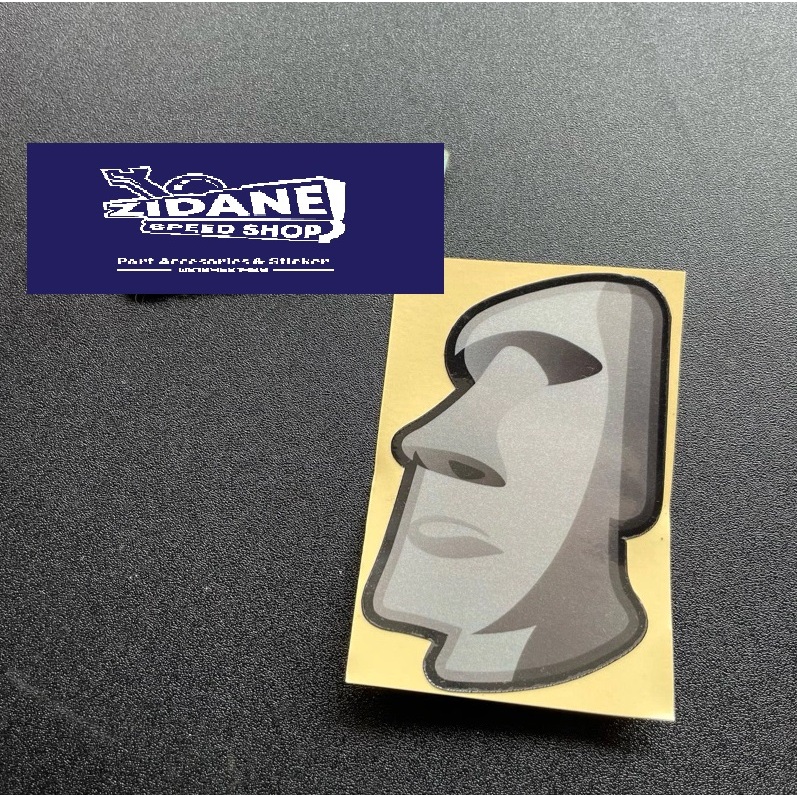 Sticker Emot Batu Emoji Batu Stone Stiker Printcutt