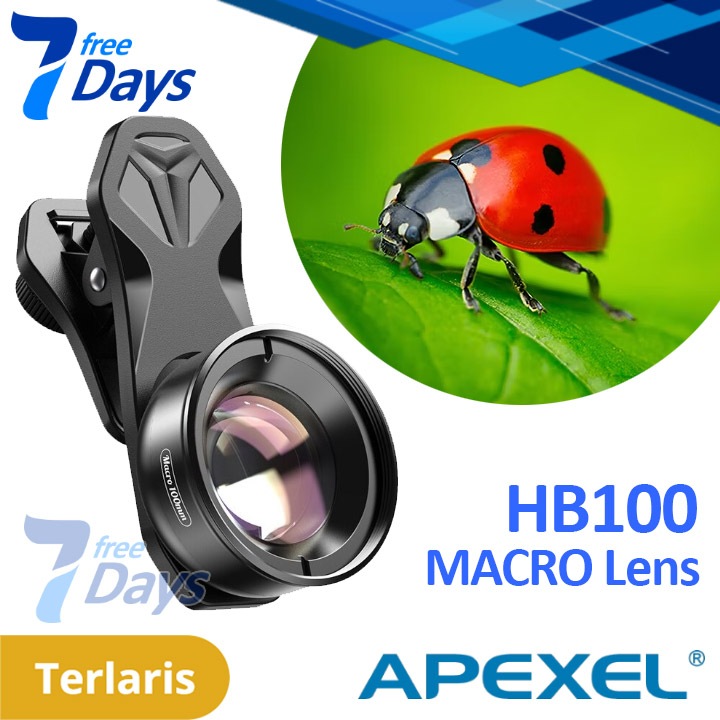 APEXEL Lensa Kamera Smartphone Macro Lens Universal HD 100mm - APL-HB100mm