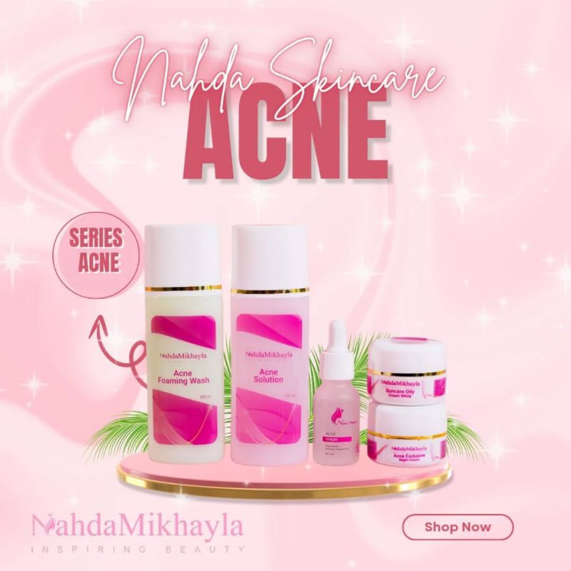 Nahda Skincare | Nahda Skincare 100% Original | Nahda Skincare BPOM | Nahda Skincare Paket Glow Acne