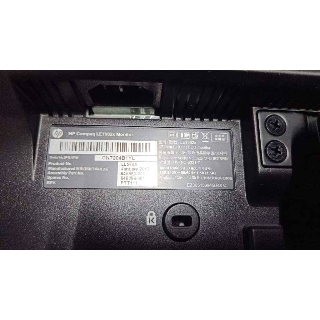 Monitor HP Compaq LE1902x