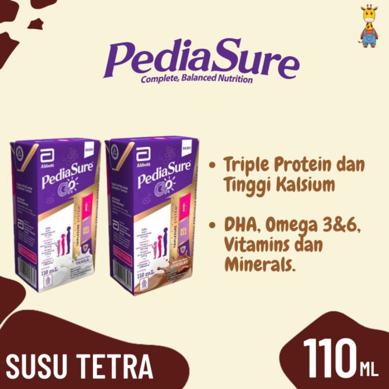 

PediaSure Susu Tetra 110ml