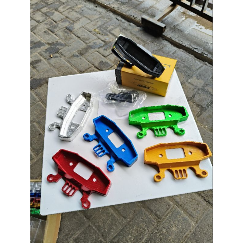 Speedometer meter KTM DAN Cover cnc spido pnp shock depan ninja r Rr dan gl MP tiger