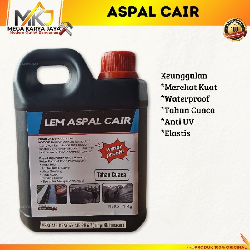 ASPAL CAIR PERFEKT BAND | LEM ASPAL CAIR TOP QUALITY | WATERPROOFING