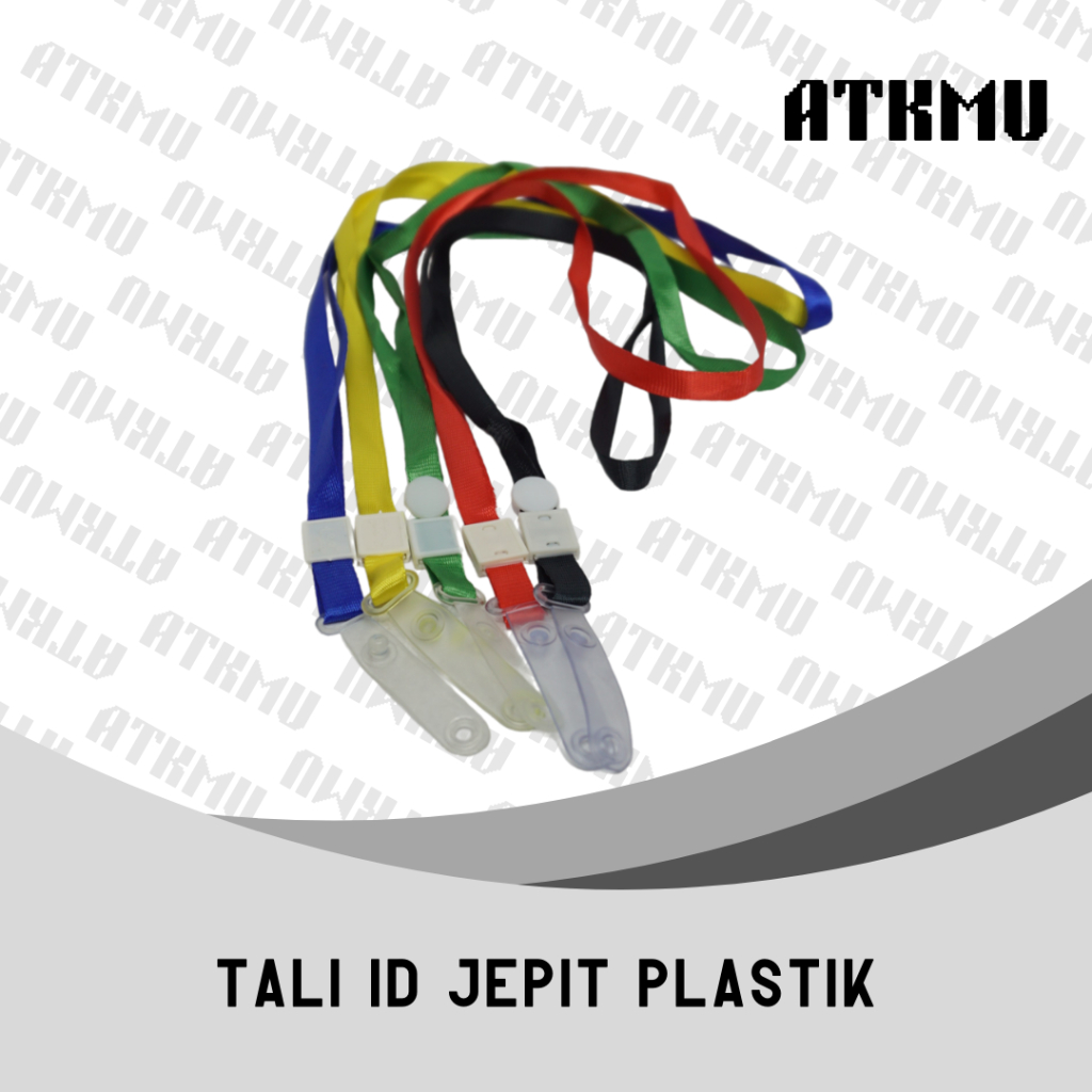 

Tali ID Card Jepit Plastik / Lanyard ID Card (pcs)
