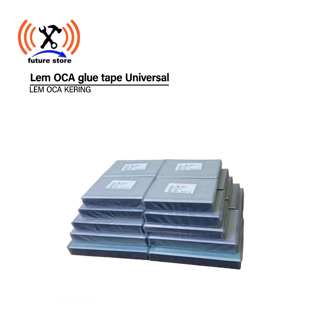 

Lem Oca Glue Tape Universal - Lem OCA kering touchscreen Universal - LEM OCA KERING - LEM ADHESIVE UNIVERSAL BENING TOUCHSCREEN / GLASS LCD