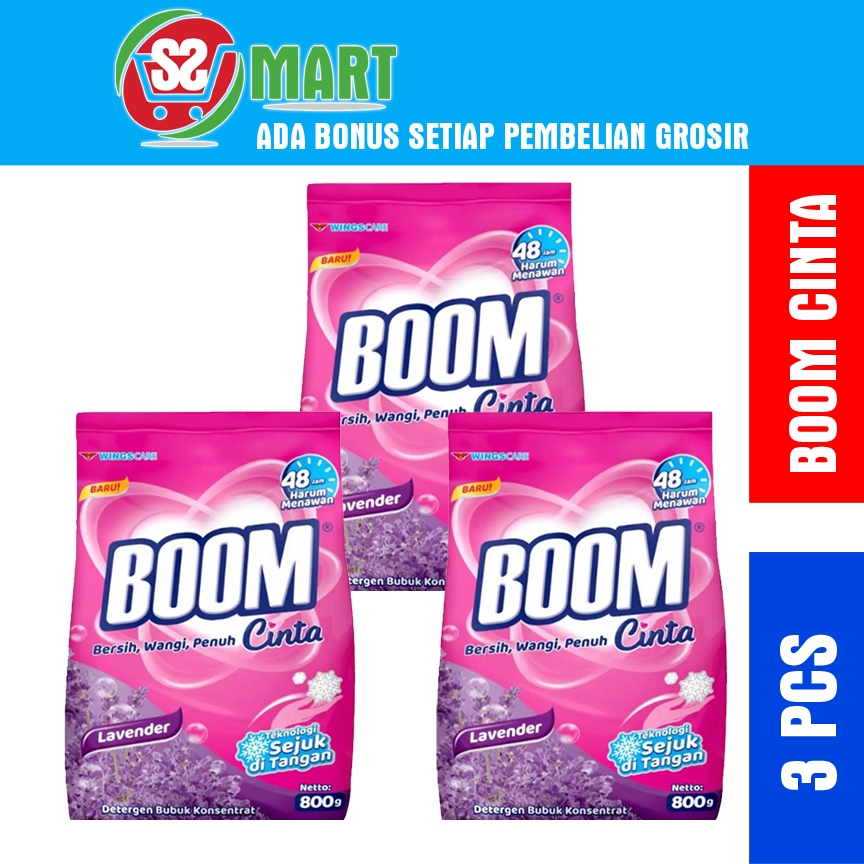 Deterjen Bubuk Boom