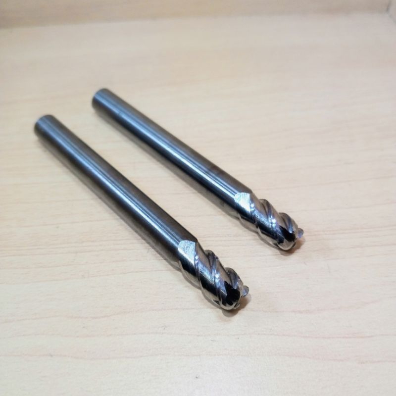 Endmill 8mm 4flute R4 Ballmill Endmill Radius 8mm 4F R4 Ballmill Endmill R4 D8 Dijet