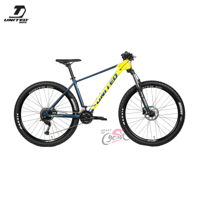 Fullbike Sepeda MTB 29 United Clovis 3.10 9 Speed Heart of Cyclist
