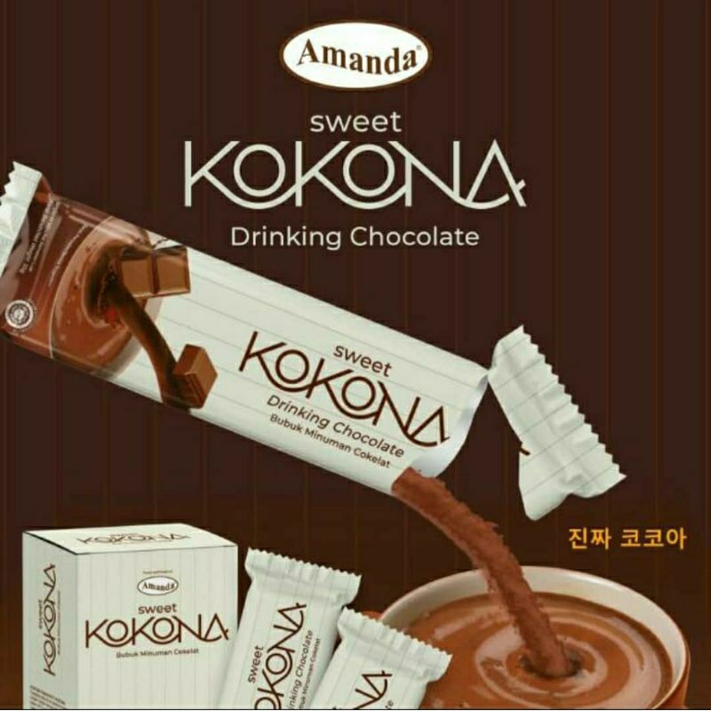 

Sweet Kokona Drinking Chocolate / Bubuk Minuman Cokelat / Coklat Amanda