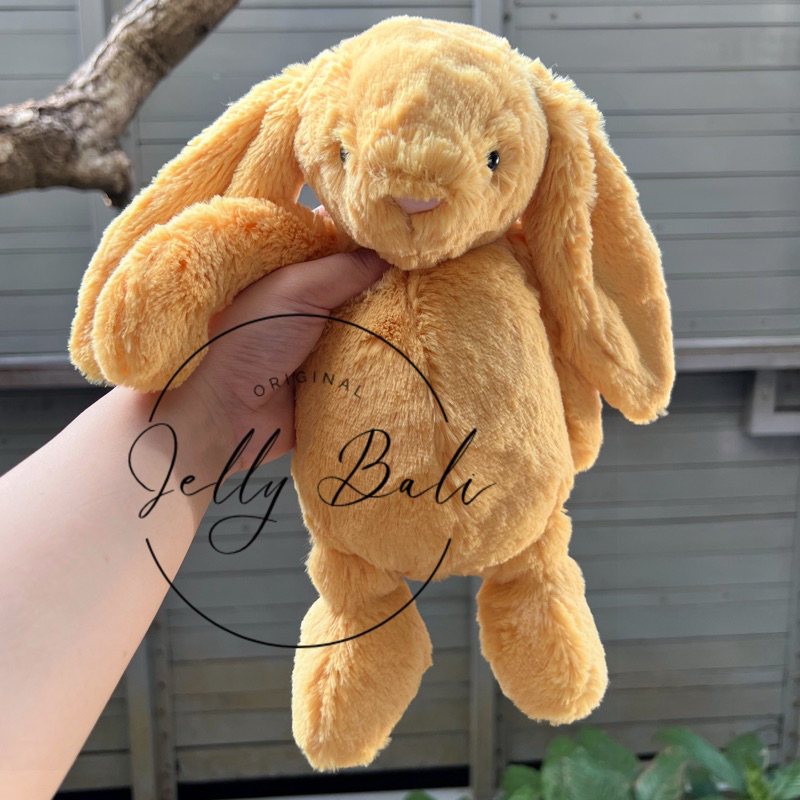 Jelly-cat Bashful Sunshine Bunny Medium New Original Doll Rabbit Yellow  NCT lee taeyong jaemin jiso