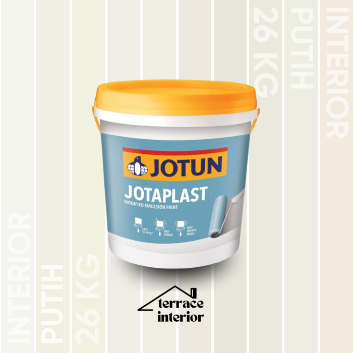 Cat Tembok Jotaplast Jotun warna Putih 26 kg
