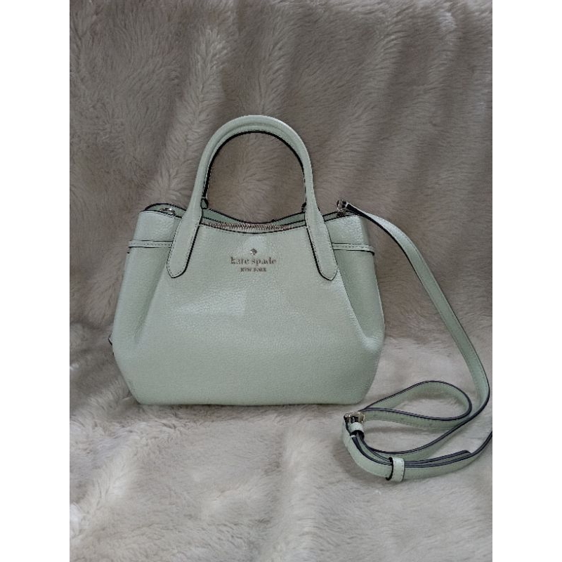 *KS DUMPLING SMALL SATCHEL LIGHT OLIVE