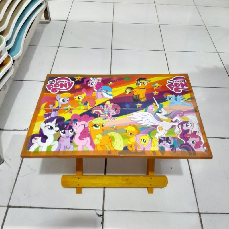 

Meja Belajar Lipat Kayu / Meja Menggambar / Meja Mengaji / Meja Lipat