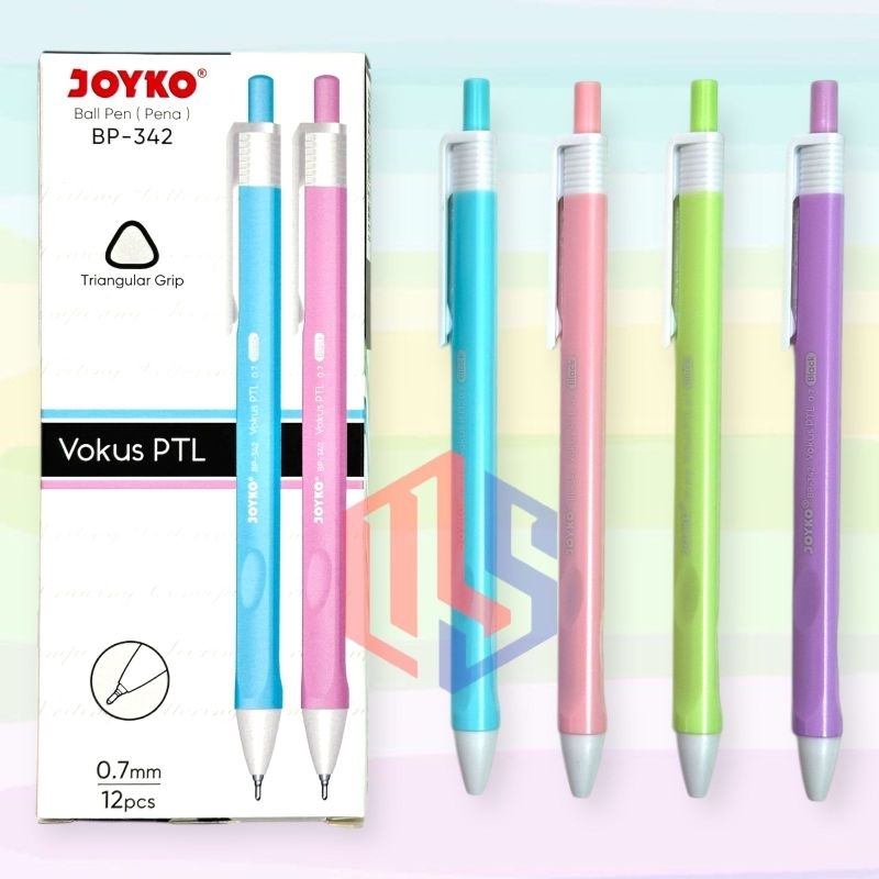 

Pulpen / Ballpoint Joyko Vokus Pastel BP-342 (Lsn)
