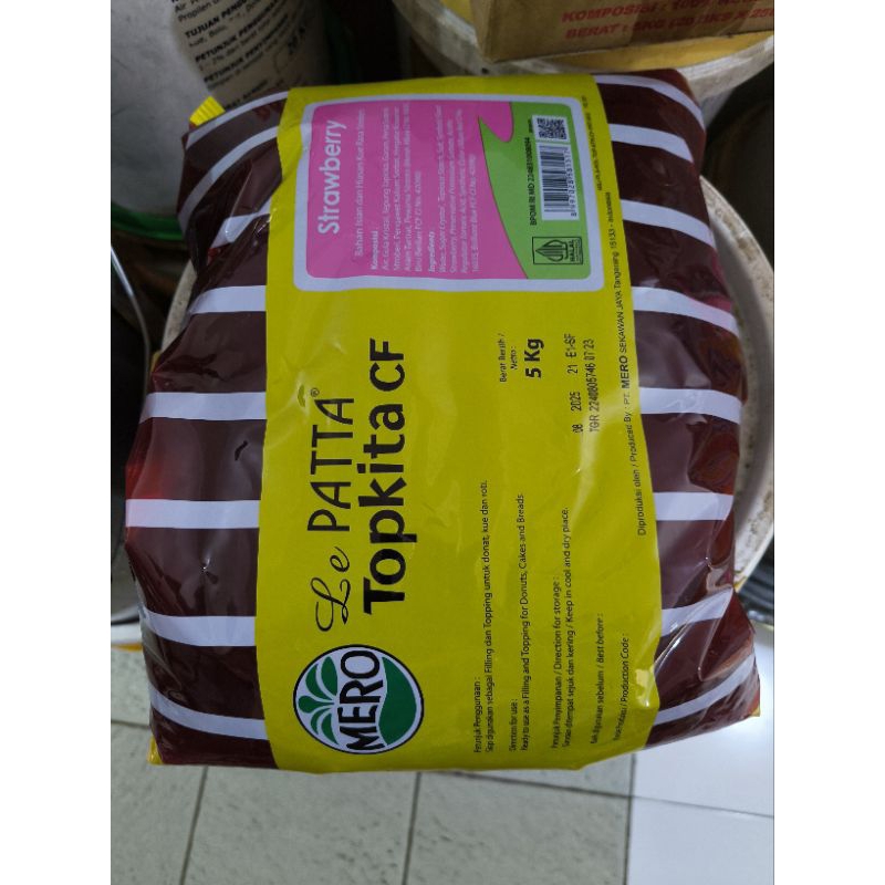 

Le Patta Tropicana CF Topkita Selai Blueberry/Strawberry 5kg